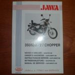 Jawa 350 639 chopper kezelési útmutató fotó