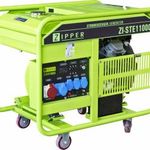 Zipper ZI-STE11000 4 ütemű motor Áramfejlesztő 12 kW 230 V, 400 V 185 kg 11000 W fotó