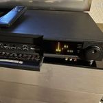 Panasonic F77 Ultra prémium Hifi stereo SVHS S-VHs NTSC 7 fej mint az új. Eredeti táv fotó