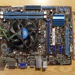 Asus LGA 1155 alaplap + i7 2600 + HD2000 GPU +hűtő fotó