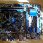 Asus LGA 1155 alaplap +i5 3470 +HD 2500 GPU + 8GB DDR3 + hűtő fotó