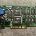 Diamond Monster 3D Társkártya, 3DFX Voodoo, PCI, 4MB, Retro PC, Működik fotó