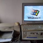 IBM 6579-TAG típusú PC Pentium III üzemképes retró számítógép Win 98 Office 97 fotó