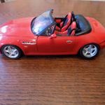 BURAGO M ROADSTER 1996 1: 18 FÉM MODELLUTÓ AUTÓMODELL AJTÓSÉRÜLT ! fotó