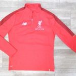 Eredeti NEW BALANCE LIVERPOOL piros férfi mellkasán cipzáros felső, pulóver kb. M-es fotó