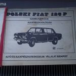 POLSKI FIAT 125 PALKATRÉSZKATALÓGUS RITKASÁG! fotó