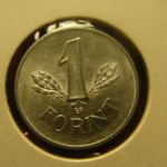 Alu 1 forint 1965 kiváló, tokban fotó