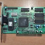 Retro Cirrus Logic 2 MB PCI Videokártya - Hibátlan állapotban fotó