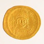 Bizánc Ivstinianvs solidus (arany 4, 52g) fotó