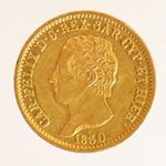 1830 Szardínia arany 20 lira (Carlo Felix) Ebben a minőségben ritka! 6.45g/0.900 / aumarc43 fotó