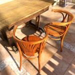 Régi eredeti jelzett Thonet székek, Debreceni Gőzfűrész és Faárugyár Rt. fotó