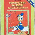 DONALD KACSA KALANDJAI, BÁBOKKAL ÉS KÖNYVJELZŐVEL - KREATÍV JÁTÉKOK, EGMONT, 1999 !!! fotó