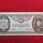 50 FORINT 1975 UNC, enyhe papírránc fotó