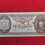 MINTA 50 FORINT 1969 AUNC fotó