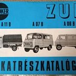 ZUK alkatrészkatalógus - A 11 B - A 07 B - A 06 B (AUTÓKER) fotó