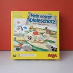 Eredeti HABA Mein erster Spieleschatz Első játékgyűjteményem társasjáték ! HABA 4278 fotó