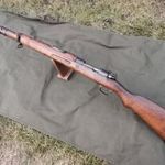 Mauser spanyol K98 La Coruna 1953 puska riasztós szép állapotban. papírral fotó