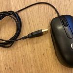 HP MOFYUO USB fekete optikai egér használt 1Ft-ról fotó