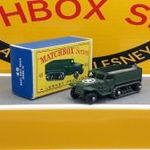 Matchbox. Moko / Regular Wheels. Army Half Track Mark III + Eredeti Doboz. fotó