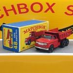 Matchbox. Moko / Regular Wheels. Dodge Dumper Truck + Eredet Doboz. fotó