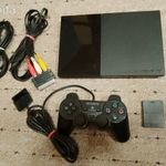 Playstation 2 slim, PS 2 slim, szuper állapotban, eredeti tartozékokkal fotó