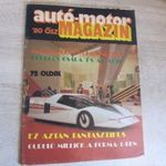 Autó Motor magazin 1980 // Ősz különszám fotó