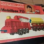 PEBE MOBILBOX 713 ÉPÍTŐ JÁTÉK VONAT GDR 1986 RETRÓ NDK ÉPÍTŐJÁTÉK fotó