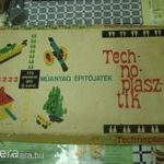 TECHNOPLASZTIK MŰANYAG ÉPÍTŐJÁTÉK. RETRO! fotó