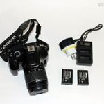 Canon EOS 1100D tükörreflexes digitális fényképezőgép + 18-55mm objektív + tartozékok /1 Ftról licit fotó