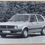 Eredeti gyári fotó - Volkswagen Golf CL 1990. VINTAGE ORIGINAL FACTORY PHOTOGRAPH. fotó