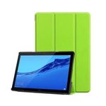 Samsung Galaxy Tab S7 Plus 12.4 / Tab S7 FE 12.4 / Tab S8 Plus 12.4, mappa tok, Trifold, zöld (92... fotó