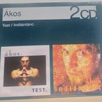 ÁKOS - TEST / INDIÁNTÁNC 2xCD (SONY, 2010, 2 LEMEZES PAPÍRTOKOS SLIPCASE) RITKA! fotó