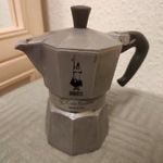 Bialetti Moka Express 3 adagos szürke olasz kotyogós kávéfőző fotó