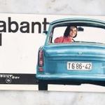 Trabant 601 régi prospektus reklám kiadvány RITKA!! 60-as évek!!! fotó