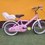 B'Twin bTwin B Twin Decathlonos Princess pink 16" gyerekbicikli eladó fotó