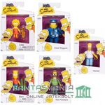 6cm-es The Simpsons / Simson Család figura 5DB-OS SZETT - Ned Flanders, Homer, Bart, Lisa, Chief Wig fotó