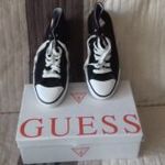 Fekete, vászon Guess tornacipő 43-as bth.27, 5 cm fotó