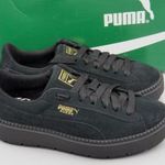 Új! PUMA Platform Trace velúrbőr sportcipő, 40 -es fotó