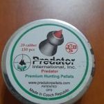 Légpuska légfegyver lövedék lőszer 5.1mm 0.20 cal régi Jsb predator 150db fotó