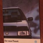 Volkswagen Passat B3 4 db eredeti gyári prospektusa. Ötvenéves prospektus szett 638 Syncro fotó