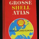 Shell Atlas - német autós térkép fotó