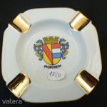 Német cimeres porcelán hamutál - Pforzheim fotó