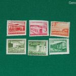 1951/53 Épületek I-II. postatiszta tétel fotó