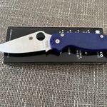 Spyderco Military 2 G10 Dark Blue CPM S110V fotó