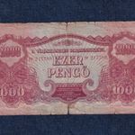 A Vöröshadsereg Parancsnoksága (1944) 1000 Pengő bankjegy 1944 (id93130) fotó