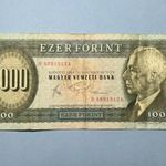 Magyar Népköztársaság 1000 Forint 1983 november 10 Bartók bankjegy papírpénz fotó