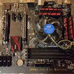 MSI B150M NIGHT ELF + Intel i5-7500 + 8GB DDR4 RAM (Félkonfig) fotó