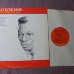 Nat King Cole Walkin' My Baby Back Home jazz USApress LP fotó