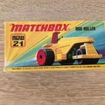 Matchbox Superfast No. 21 Road Roller üres doboz fotó