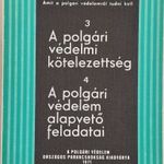 A POLGÁRI VÉDELMI KÖTELEZETTSÉG - PVOP, 1971 !!! fotó